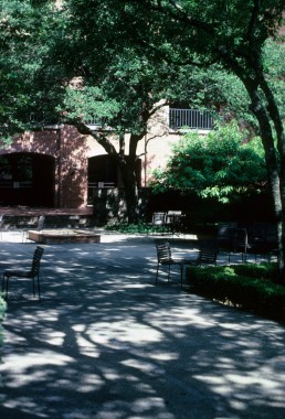 Trinity University, Ruth Taylor Theater Center in San Antonio, Texas by architect O'Neil Ford