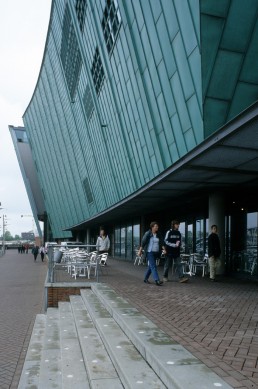 National Center for Science and Technology (NeMo) in Amsterdam, Netherlands by architect Renzo Piano
