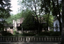 Wright House and Studio in Oak Park, Illinois by architect Frank Lloyd Wright