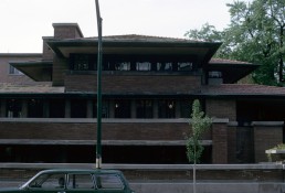 Robie House in Chicago, Illinois by architect Frank Lloyd Wright