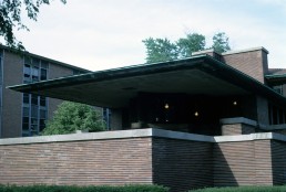 Robie House in Chicago, Illinois by architect Frank Lloyd Wright