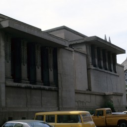 Unity Temple by architect Frank Lloyd Wright