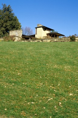 Taliesin in Spring Green, Wisconsin by architect Frank Lloyd Wright