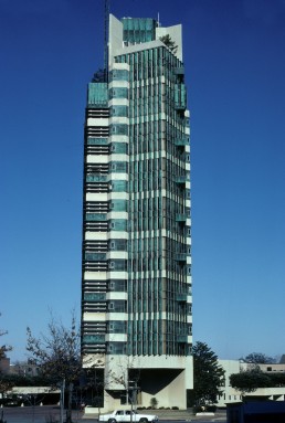 Price Tower in Bartlesville, Oklahoma by architect Frank Lloyd Wright