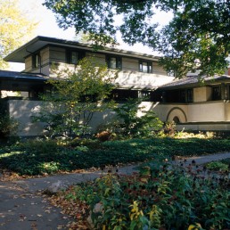 Frank. W. Thomas House in Oak Park, Illinois by architect Frank Lloyd Wright