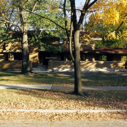 Harry S. Adams House in Oak Park, Illinois by architect Frank Lloyd Wright