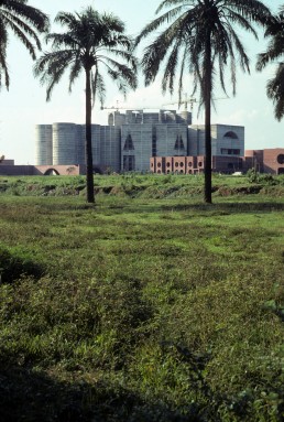 National Assembly of Bangladesh in Dhaka, Bangladesh by architect Louis Kahn