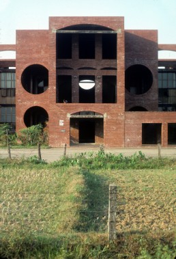 National Assembly of Bangladesh Hostel in Dhaka, Bangladesh by architect Louis Kahn