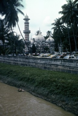 Jamek Mosque in Kuala Lumpur, Malaysia