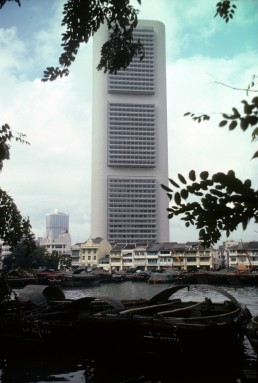 OCBC Centre in Singapore, Singapore by architects I.M. Pei, I. M. Pei & Partners