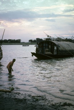 Buriganga River in Dhaka, Bangladesh