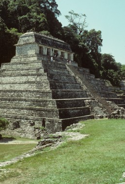 Temple of the Inscriptions in Palenque, Mexico