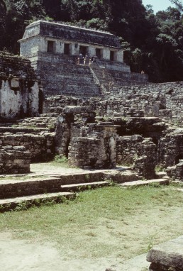 Temple of the Inscriptions in Palenque, Mexico