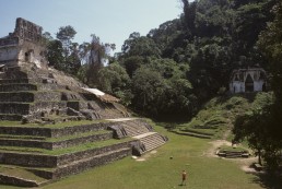 Palenque Palace Complex in Palenque, Mexico