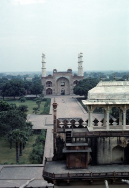 Tomb of Akbar the Great in Agra, India