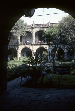 Spanish Colonial Buildings in Mexico City, Mexico