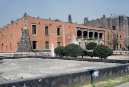 Spanish Colonial Buildings in Mexico City, Mexico