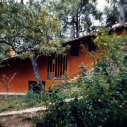 Legorreta Country House in Mexico City, Mexico by architect Ricardo Legorreta