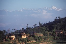 Himalayan Village in Nepal