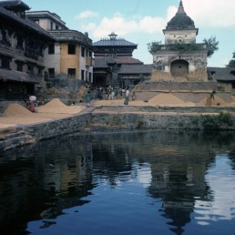 Dev Pokhari in Kirtipur, Nepal