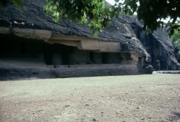 Kanheri Caves in Mumbai, India