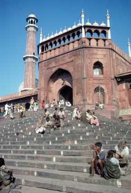 Jami Mosque in Delhi, India