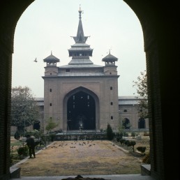 Jama Mosque in Srinagar, India