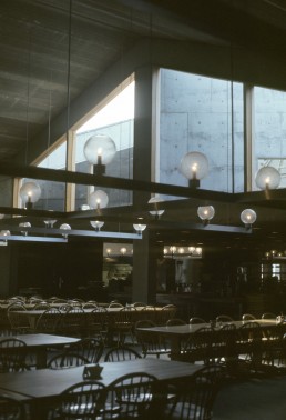 Phillips Exeter Academy, Elm Street Dining Hall in Exeter, New Hampshire by architect Louis Kahn