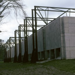 Phillips Exeter Academy, George H. Love Athletic Facility in Exeter, New Hampshire by architect Kallmann and McKinnell Architects