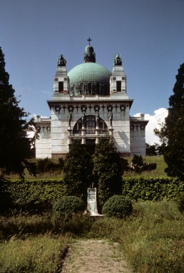 Church of St. Leopold in Vienna, Austria by architects Otto Wagner, Koloman Moser, Othmar Schimkowitz, Richard Luksch