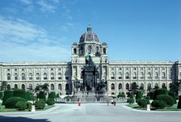 Museum of Natural History of Vienna in Vienna, Austria by architects Gottfried Semper, Karl Freiherr von Hasenauer