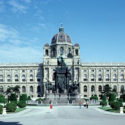 Museum of Natural History of Vienna in Vienna, Austria by architects Gottfried Semper, Karl Freiherr von Hasenauer