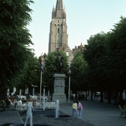 The Church of Our Lady in Bruges, Belgium