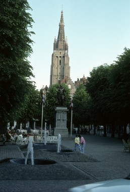 The Church of Our Lady in Bruges, Belgium