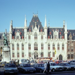 Provincial Court Building in Bruges, Belgium
