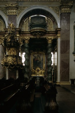 Jesuit Church in Vienna, Austria by architect Andrea Pozzo