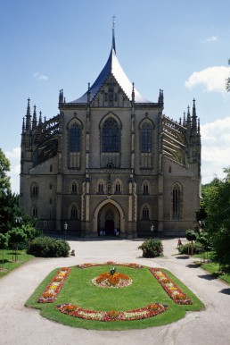 Cathedral of Saints Peter and Paul in Brno, Czechia by architect August Kirstein