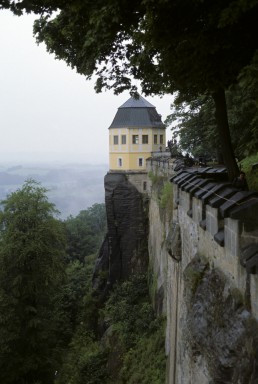 Neurathen Rock Castle in Rathen, Germany
