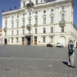 Archbishop's Palace in Prague, Czechia by architects J. B. Mathey, Ignac Frantisek Platzer