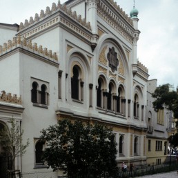 Spanish Synagogue in Prague, Czechia by architect Vojtech Ignátz Ullmann