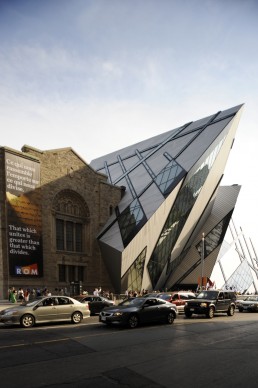 Royal Ontario Museum in Ontario, Canada by architects Daniel Libeskind, Frank Darling, John A. Pearson
