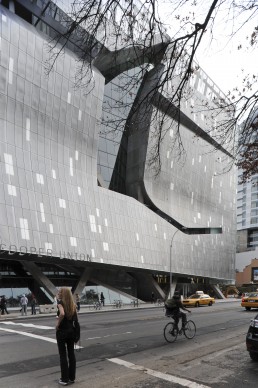 41 Cooper Square in New York, New York by architects Morphosis, Thom Mayne