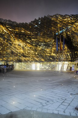 Expo 2010 Shanghai China, Spain Pavilion in Shanghai, China by architects EMBT, Benedetta Tagliabue