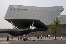 Expo 2010 Shanghai China, Germany Pavilion in Shanghai, China by architect Schmidhuber + Kaindl