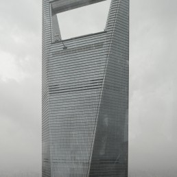 Shanghai World Financial Center in Shanghai, China by architect Kohn Pederson Fox