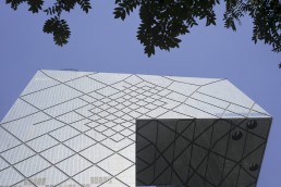 China Central Television Headquarters, CCTV Tower in Beijing, China by architect Rem Koolhaas