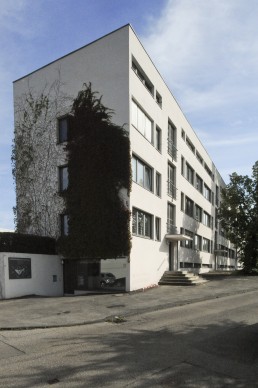 Weissenhofsiedlung, Mies van der Rohe in Stuttgart, Germany by architect Ludwig Mies van der Rohe