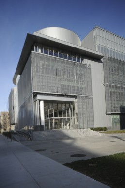 MIT Media Lab in Cambridge, Massachussetts by architects Fumihiko Maki, Maki and Associates