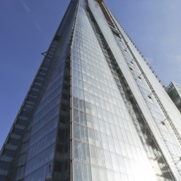 The Shard in London, Britain by architect Renzo Piano