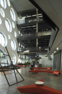 Ravensbourne College in London, Britain by architect Foreign Office Architects